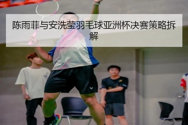 陈雨菲与安洗莹羽毛球亚洲杯决赛策略拆解